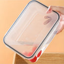 Kit 6 Potes - Herméticos Transparentes Com Tampa Vedante (Praticidade para sua Cozinha)