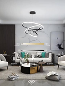 3 Cores em 1 luz Lustre Para Sala Lustre Pendente Cozinha Luminária de Teto Led Nordic Moderno Decoração Para Sala