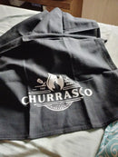 Kit Churrasco Unidades Pano de Prato Preto - GRANDE