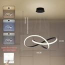 3 Cores em 1 luz Lustre Para Sala Lustre Pendente Cozinha Luminária de Teto Led Nordic Moderno Decoração Para Sala