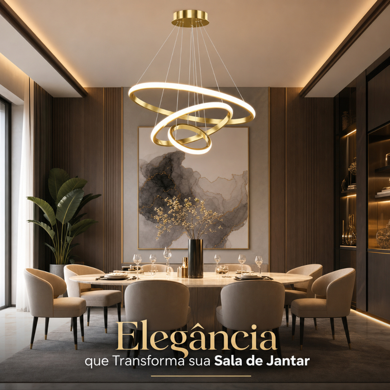 3 Cores em 1 luz Lustre Para Sala Lustre Pendente Cozinha Luminária de Teto Led Nordic Moderno Decoração Para Sala
