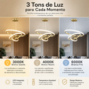 3 Cores em 1 luz Lustre Para Sala Lustre Pendente Cozinha Luminária de Teto Led Nordic Moderno Decoração Para Sala