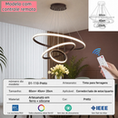 3 Cores em 1 luz Lustre Para Sala Lustre Pendente Cozinha Luminária de Teto Led Nordic Moderno Decoração Para Sala