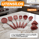 Jogo Panelas Completo 18 Peças Antiaderente Cerâmica com Acessórios Silicone